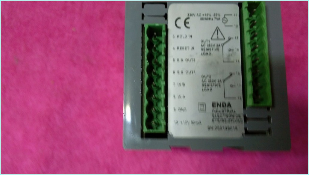 ENDA ETS762-230VAC ETS762 PRESET TACHO LINE SPEED METER KONTROL PANELİ ETS 762