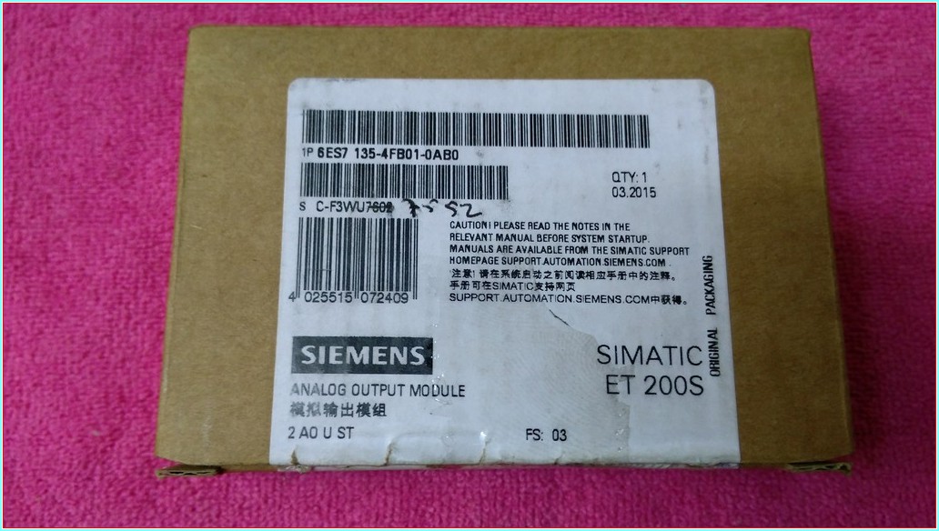 SIEMENS 6ES7 135-4FB01-0AB0 6ES7135-4FB01-0AB0
