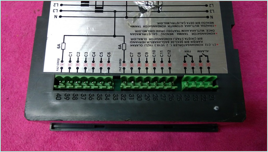ERNA ERA-12 COMBI REAKTİF GÜÇ KONTROL RÖLESİ