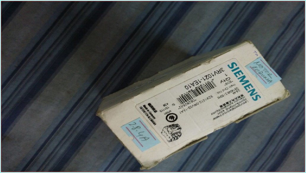 SIEMENS 3RV1021-1EA10 2,8-4A SIFIR KUTULU MOTOR KORUMA