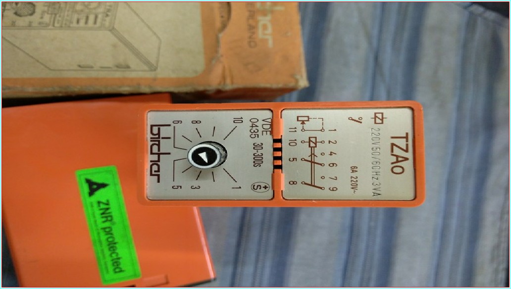 BİRCHER VDE 0435 TZAo SIFIR KUTULU AKILLI RÖLE