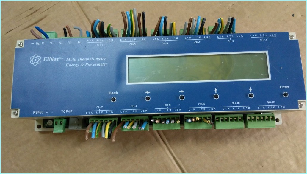 ELNET-MC ELNET MC ELNETMC MULTİ CHANNELS METER ENERGY POWERMETER