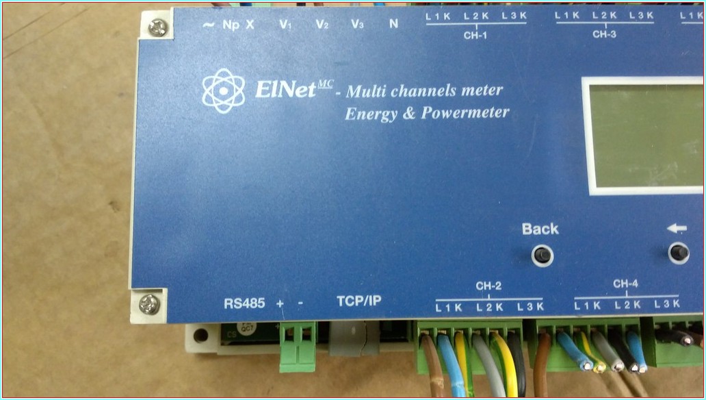ELNET-MC ELNET MC ELNETMC MULTİ CHANNELS METER ENERGY POWERMETER