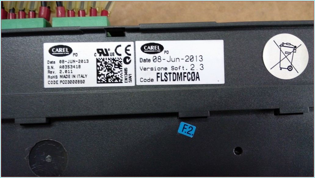 CAREL FLSTDMFC0A RACK CONTROLLER BUİLT-İN TERMİNAL PLC