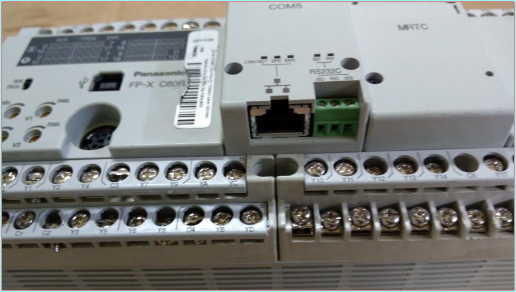 PANASONİC FP-X C60 CONTROL UNIT AFPX-C60R PLC
