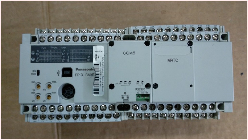 PANASONİC FP-X C60 CONTROL UNIT AFPX-C60R PLC