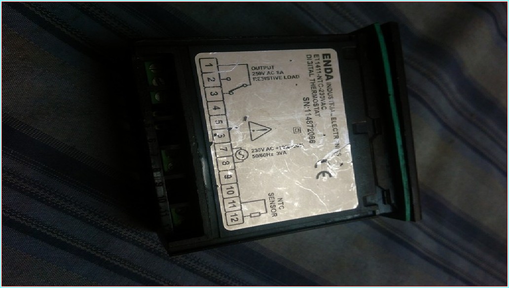 ENDA ET1411-NTC-230VAC DİJİTAL TERMOSTAT