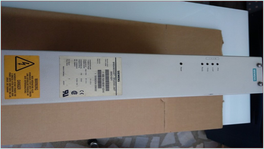 SIEMENS 6SE7028-0EA87-2DA0 50KW BREMSEINHEIT BRAKING UNIT SIMOVERT FRENLEME MODÜLÜ