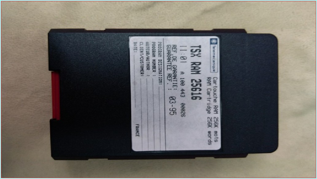 TELEMECANİQUE TSX RAM 25616 084185 SIFIR KUTULU RAM HAFIZA KARTUŞU 256K