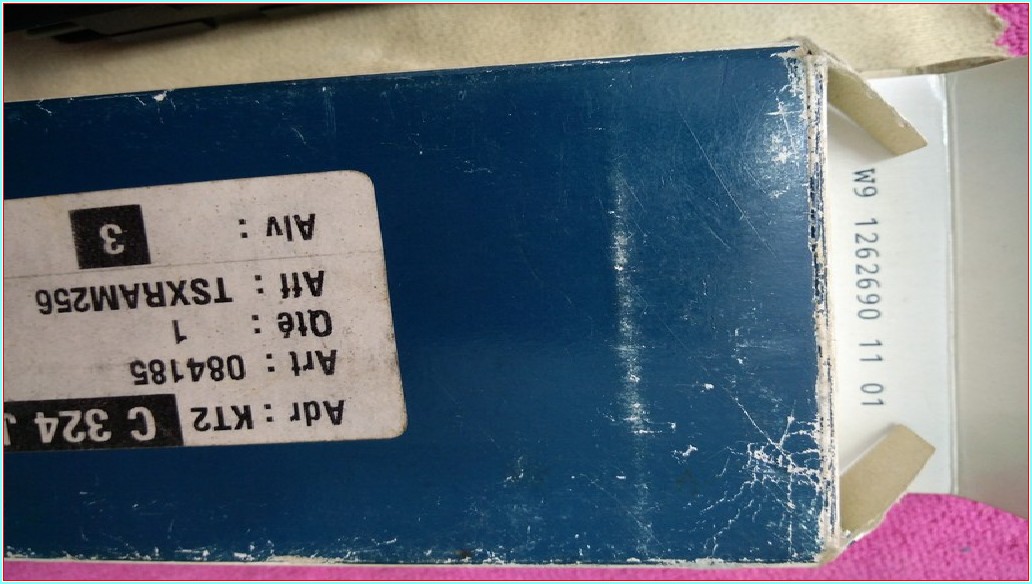 TELEMECANİQUE TSX RAM 25616 084185 SIFIR KUTULU RAM HAFIZA KARTUŞU 256K