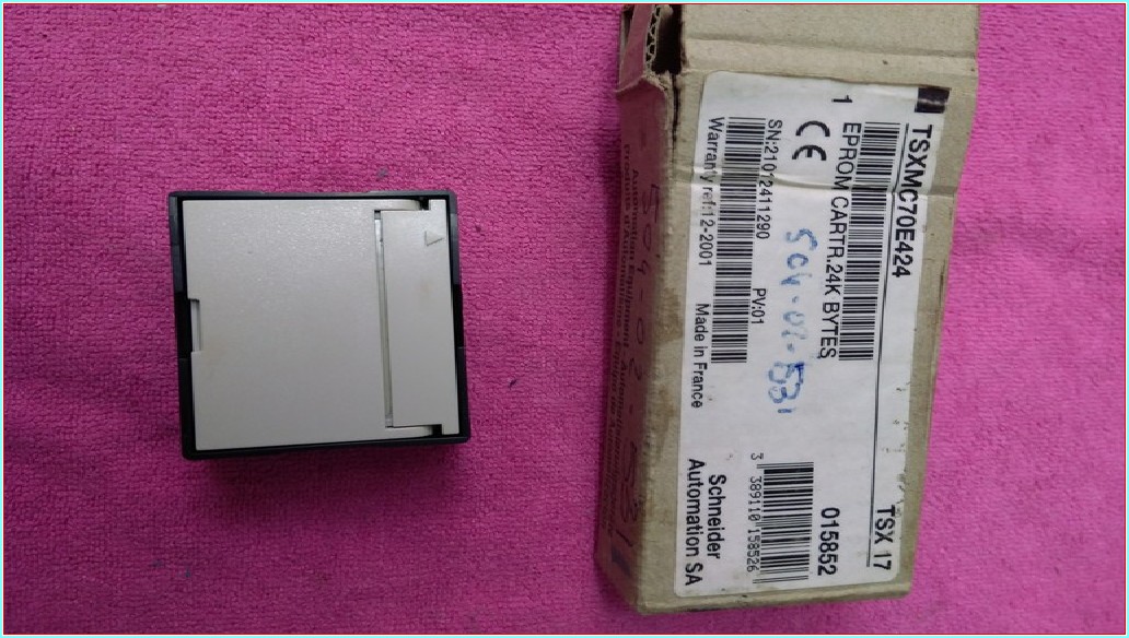 TELEMECANİQUE TSXMC70E424 SIFIR KUTULU EPROM CARTR.24K BYTES BELLEK MODÜLÜ KARTUŞU