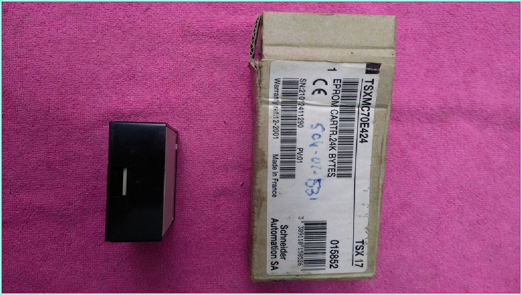 TELEMECANİQUE TSXMC70E424 SIFIR KUTULU EPROM CARTR.24K BYTES BELLEK MODÜLÜ KARTUŞU