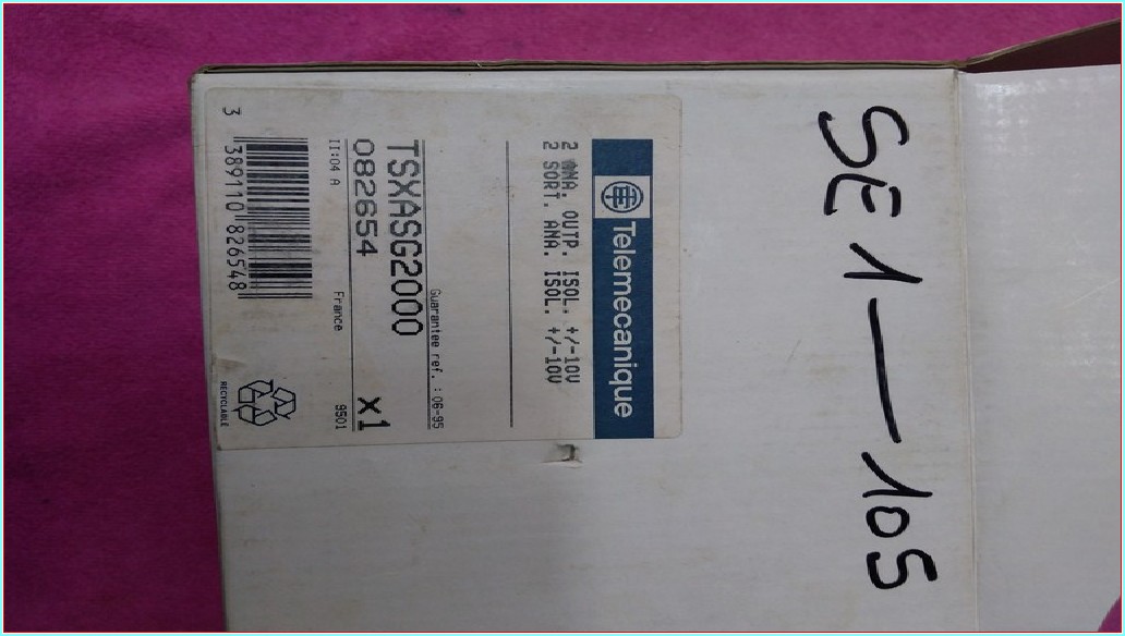 TELEMECANİQUE TSXASG2000 082654 SIFIR KUTULU ANALOG ÇIKIŞ