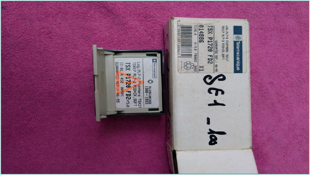 TELEMECANİQUE TSX P1720 FD2 014886 SIFIR KUTULU BELLEK KARTUŞ MODÜLÜ