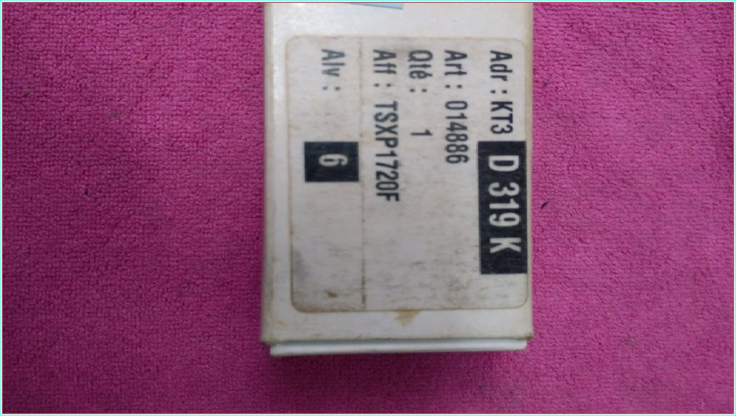 TELEMECANİQUE TSX P1720 FD2 014886 SIFIR KUTULU BELLEK KARTUŞ MODÜLÜ