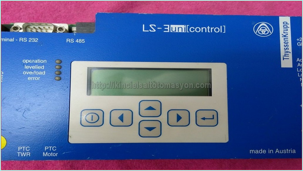 THYSSENKRUPP LS-EUNİ CONTROL LS-3UNİ CONTROL KONTROL PANELİ