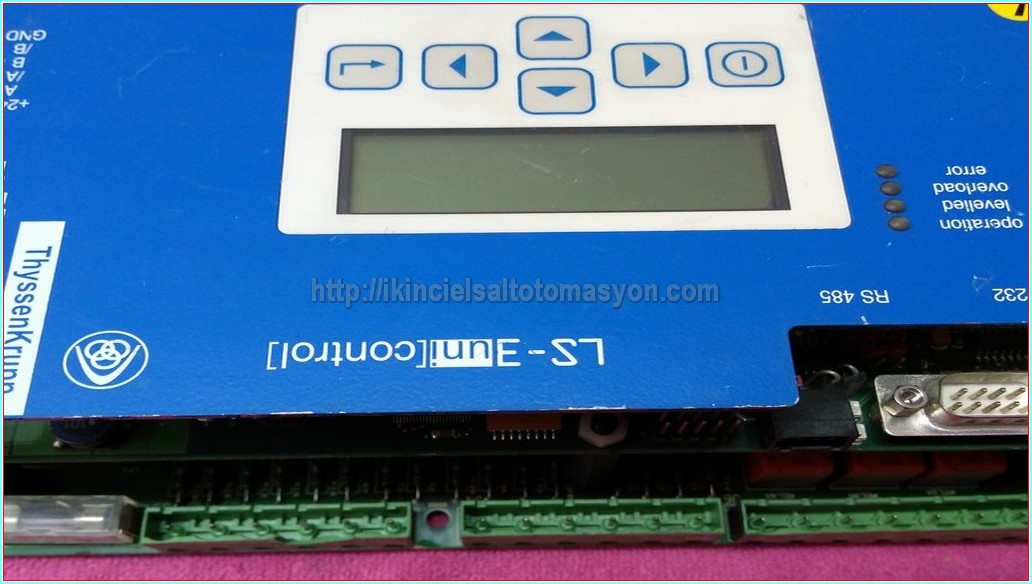 THYSSENKRUPP LS-EUNİ CONTROL LS-3UNİ CONTROL KONTROL PANELİ