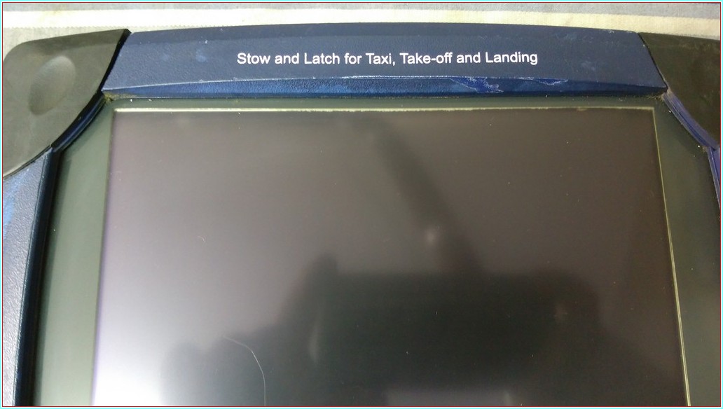STOW AND LATCH FOR TAXİ TAKE-OFF AND LANDİNG