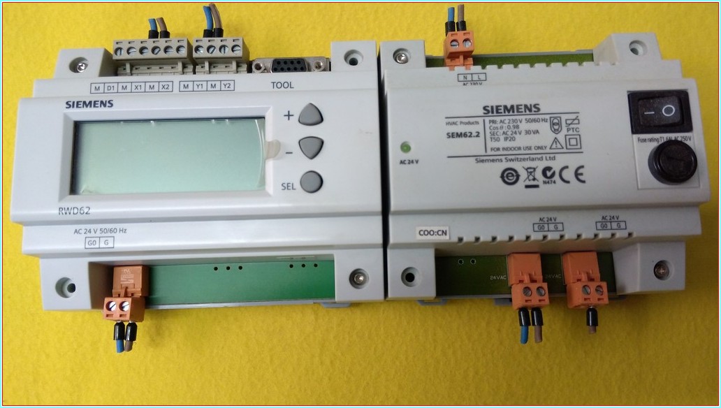 SIEMENS RWD62 SIFIR DİJİTAL ISI KONTROL CİHAZI