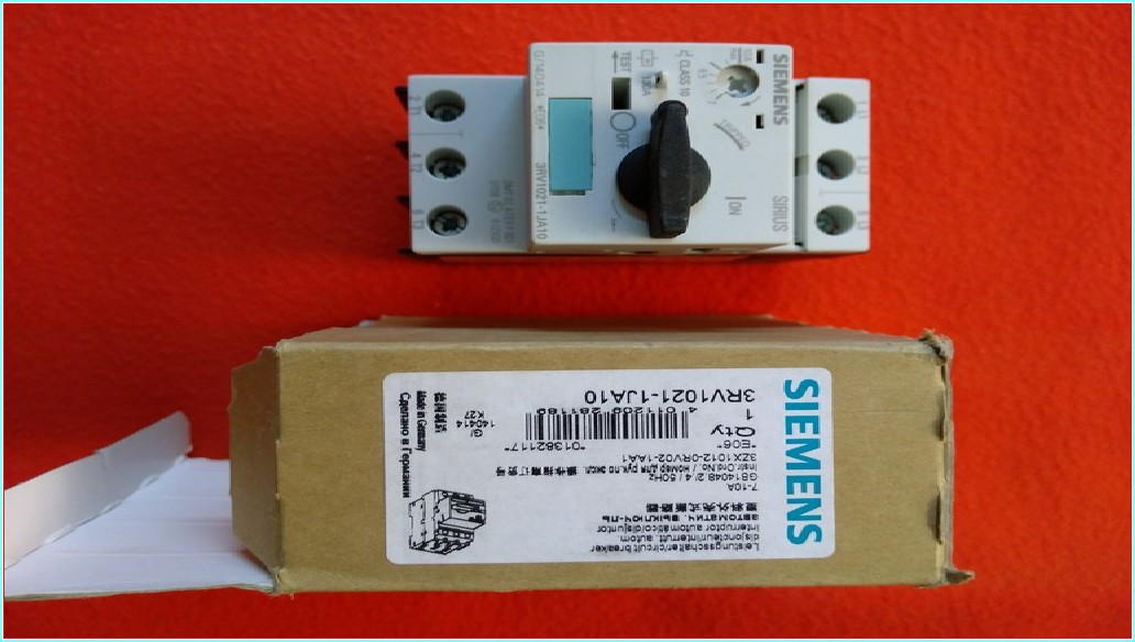 SIEMENS 3RV1021-1JA10 7-10A SIRIUS SIFIR KUTULU MOTOR KORUMA