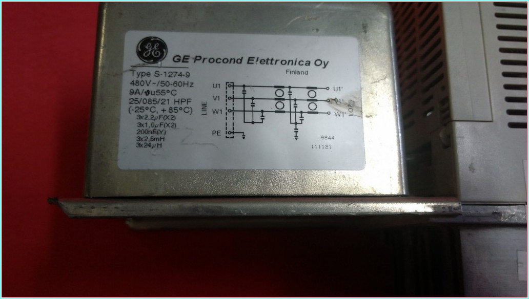 ABB ACS 140-FLT-A 2,2KW GÜÇ HATTI FİLTRESİ