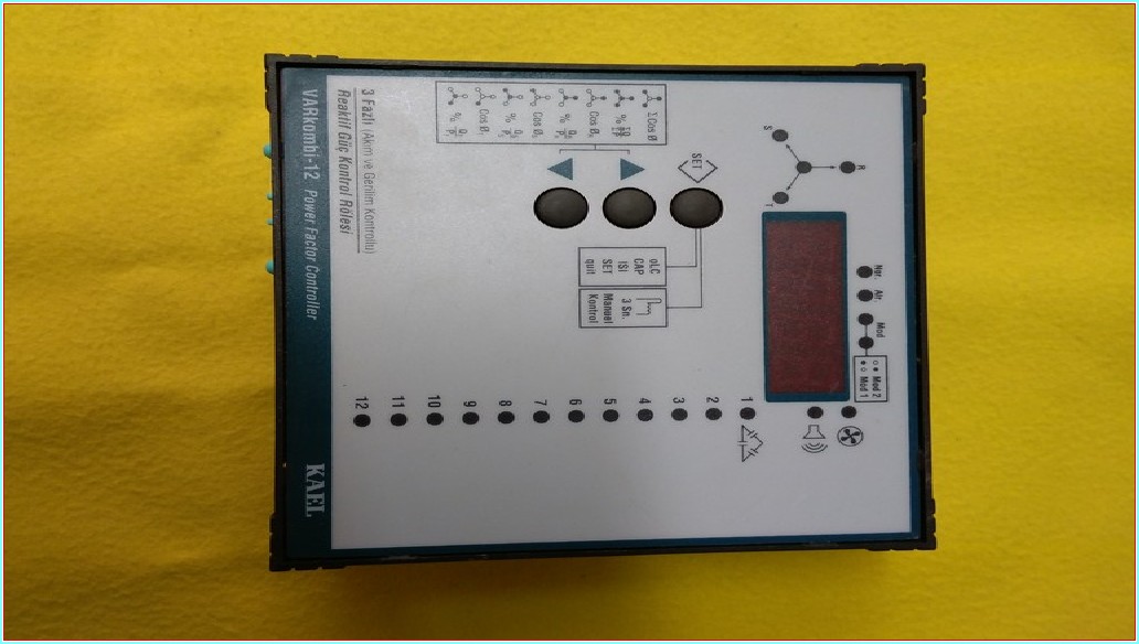 KAEL VARKOMBİ-12 REAKTİF GÜÇ KONTROL RÖLESİ