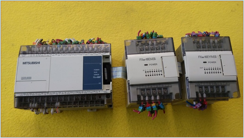 MITSUBISHI FX1N-40MT-DSS FXON-16EYR-ES/UL FXON-16EX-ES/UL TAM TAKIM PLC