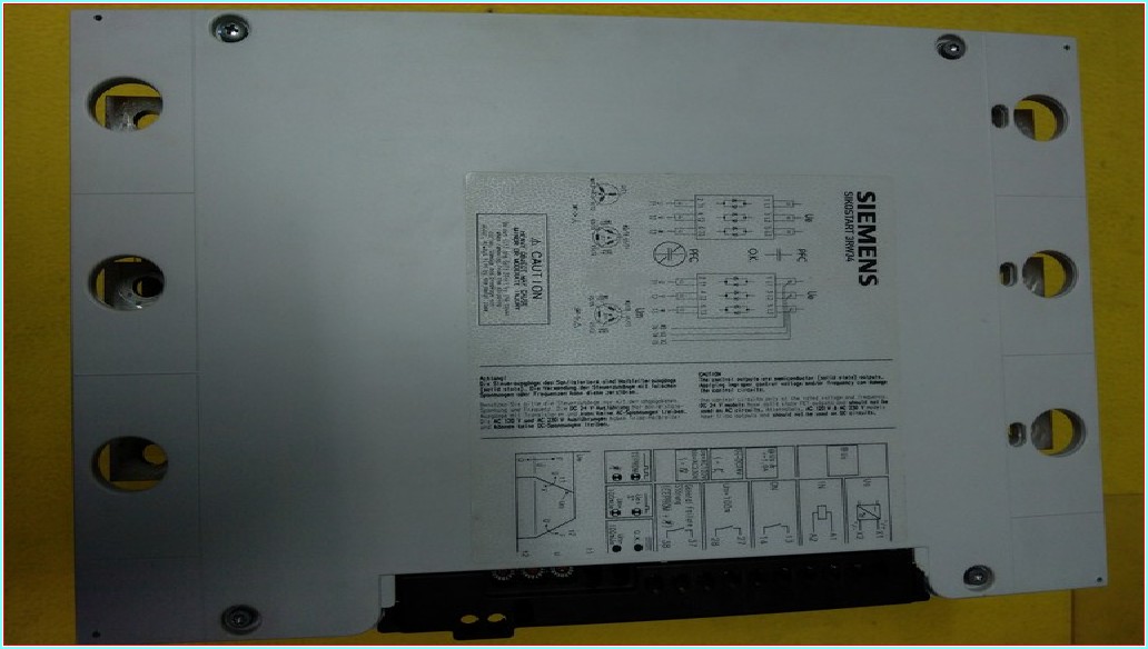 SIEMENS 3RW3466-0DC44 150HP 195A SIFIR YUMUŞAK YOL VERME SOFTSTARTER