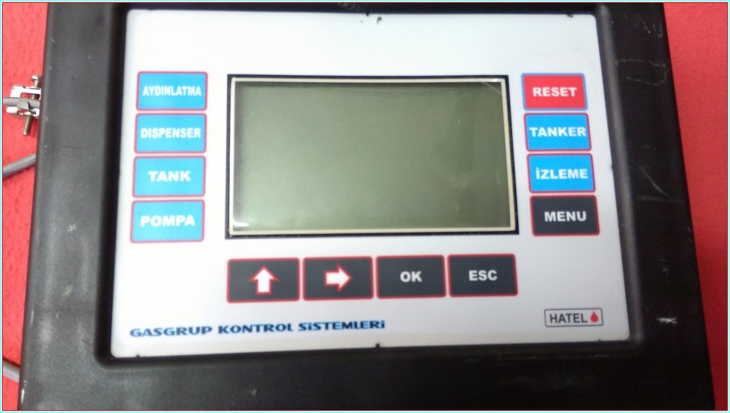 HATEL GASGRUP KONTROL SİSTEMLERİ KONTROL PANELİ