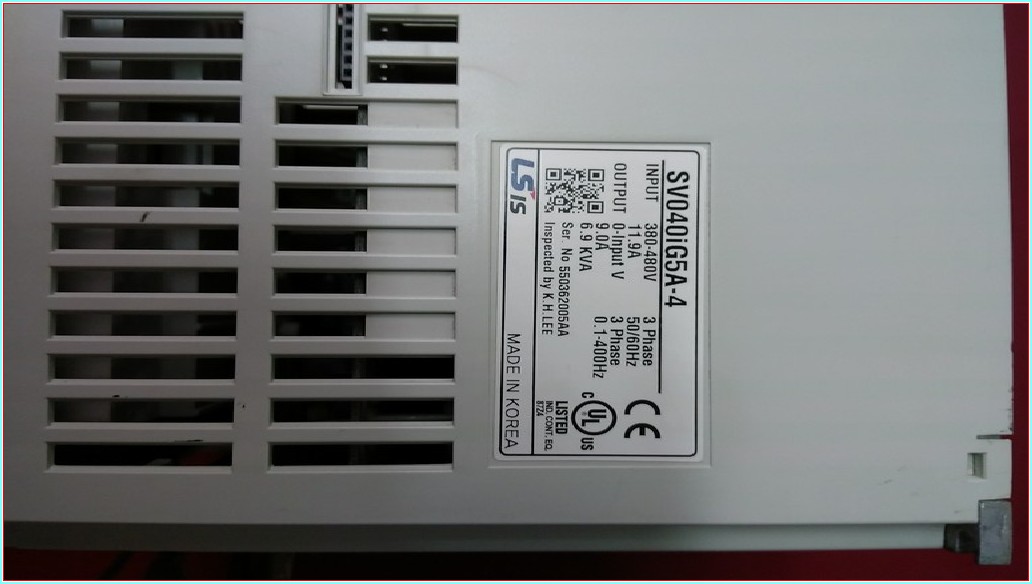 LS SV040İG5A-4 İG5A 4 KW