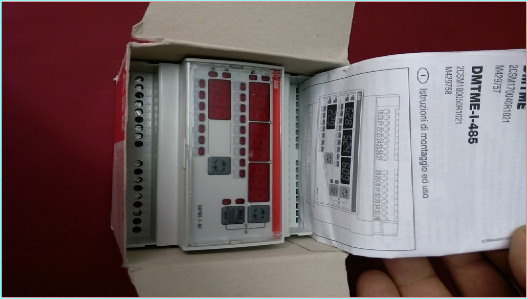 ABB 2CSM 180050R1021 DİGİTAL MULTİMETER SIFIR KUTULU KONTROL PANELİ