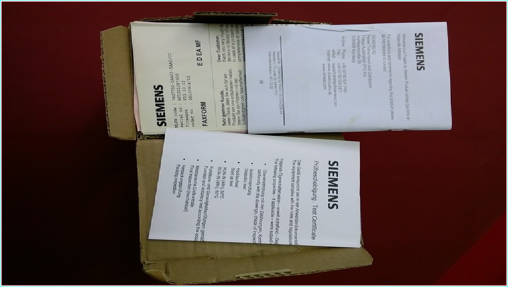 SIEMENS 7KG7750-0AA01-0AA0 SIFIR KUTULU ENERJİ ANALİZÖRÜ