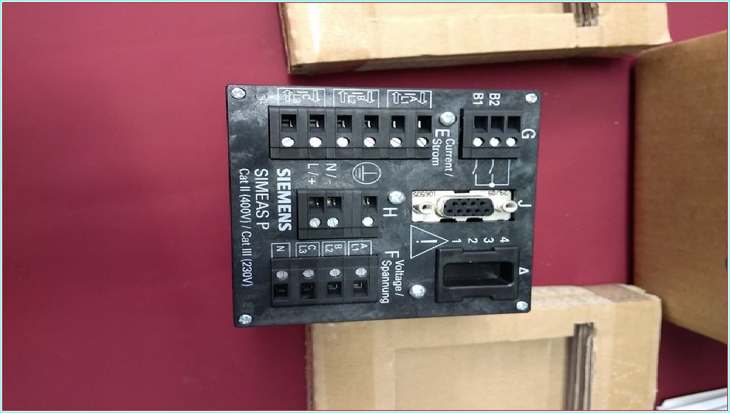 SIEMENS 7KG7750-0AA01-0AA0 SIFIR KUTULU ENERJİ ANALİZÖRÜ