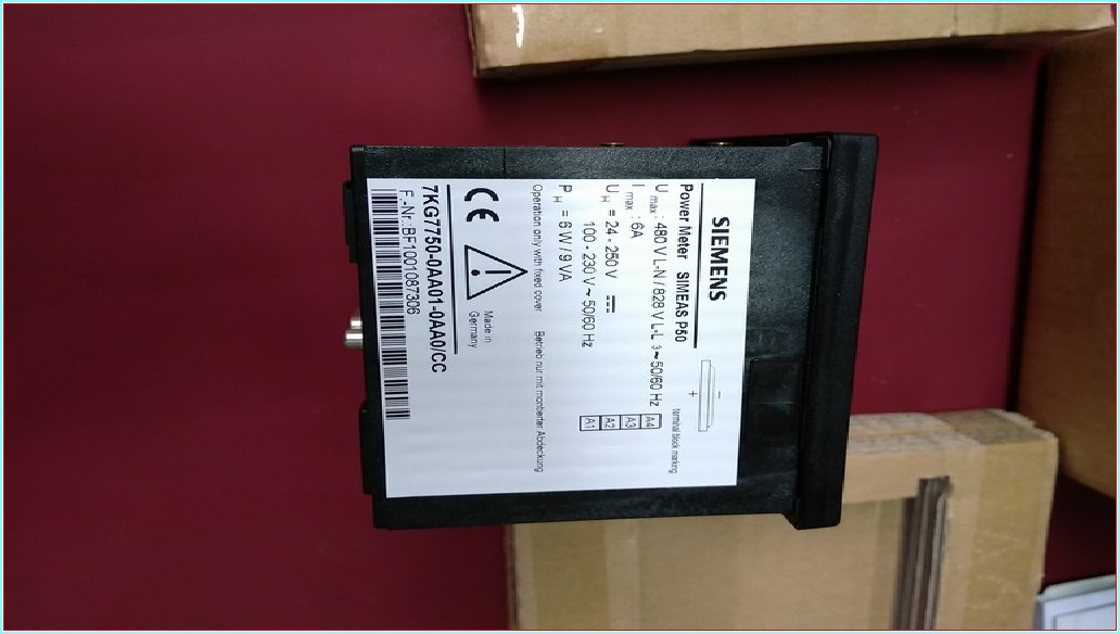 SIEMENS 7KG7750-0AA01-0AA0 SIFIR KUTULU ENERJİ ANALİZÖRÜ