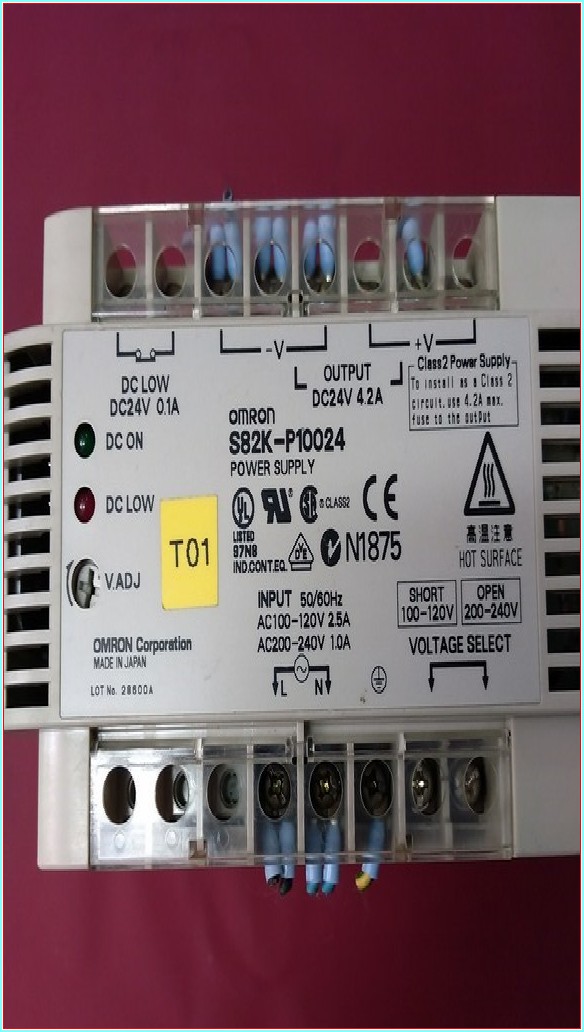 OMRON S82K-P10024 4,2A GÜÇ KAYNAĞI