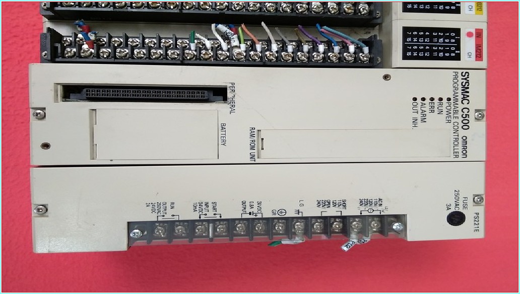 OMRON C500-PS221 3G2A5-PS221 E GÜÇ ÜNİTESİ PLC TAM TAKIM