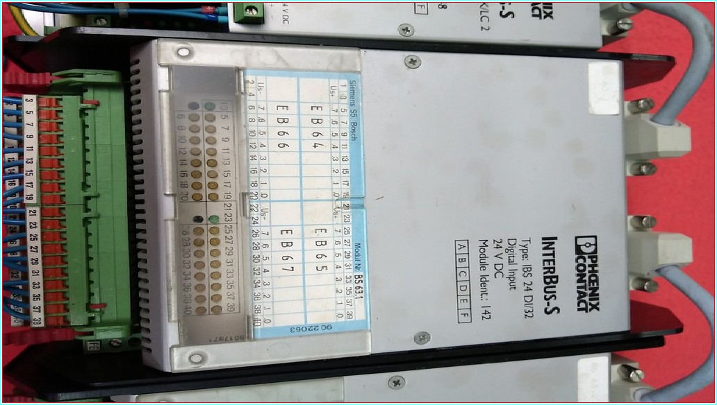 PHOENIX CONTACT IBS 24 DI/32 INTERBUS-S GİRİŞ MODÜLÜ