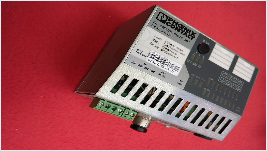 PHOENIX CONTACT FL SWITCH SMCS 8GT ETHERNET AKILLI YÖNETİLEN KOMPAK ANAHTARI SIFIR KUTULU
