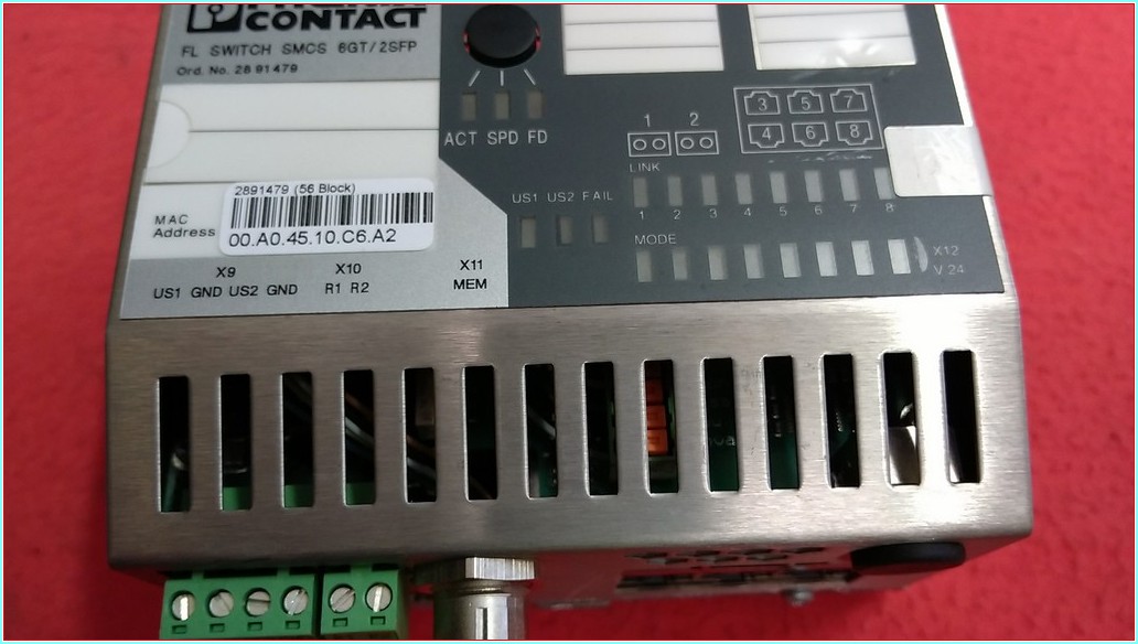 PHOENIX CONTACT FL SWITCH SMCS 6GT/2SFP ETHERNET MODÜL SIFIR KUTULU