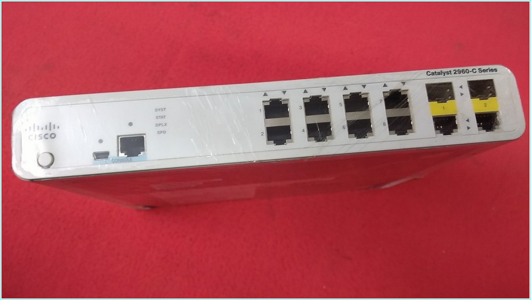 CISCO CATALYST 2960-C SWİTCH 8 FE 2 X DUAL UPLİNK LAN B SWİTCH 8 PORT