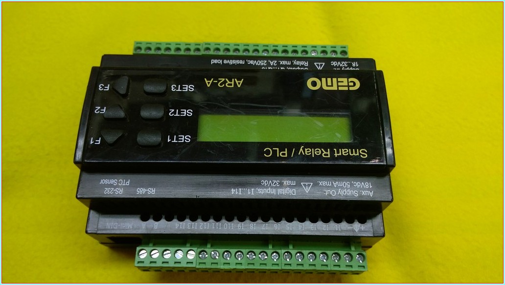 GEMO AR2-A-24VDC-14D SMART RELAY/PLC ARA2-A PLC