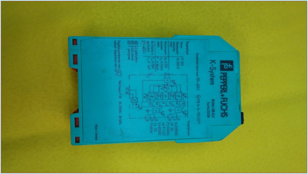 PEPPERL FUCHS KHA6-GR-EX1 EMNİYET RÖLESİ