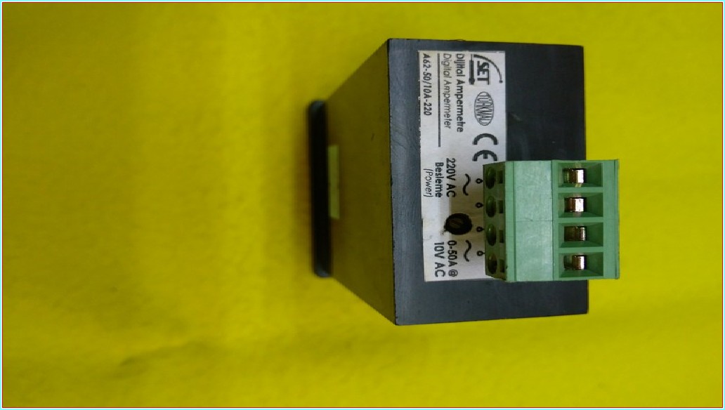 SET DIGITAL AMPERMETER