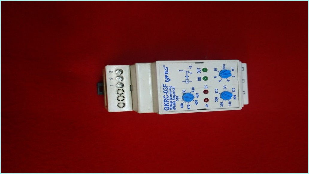 ENTES GKRC-03F GERİLİM KORUMA RÖLESİ