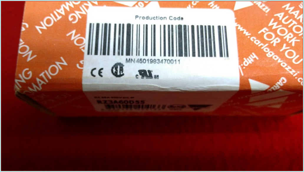 CARLO GAVAZZI RZ3A60D55 55A SIFIR KUTULU KATI HAL RÖLESİ