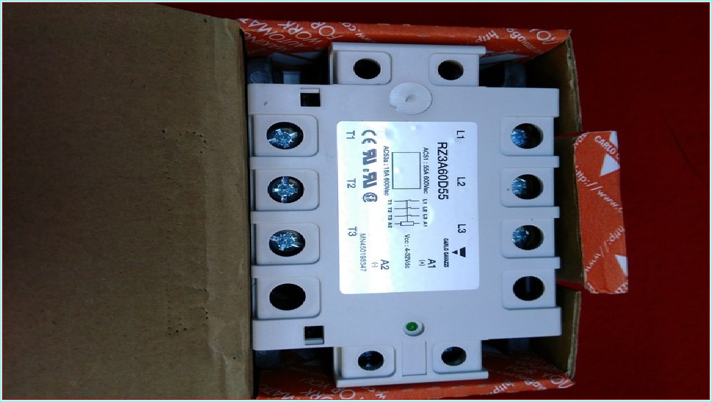 CARLO GAVAZZI RZ3A60D55 55A SIFIR KUTULU KATI HAL RÖLESİ