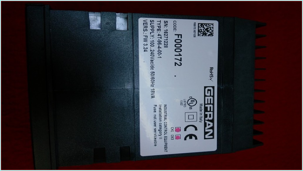 GEFRAN 4T-96-4-00-1 (F000172) SIFIR KUTULU ISI KONTROL CİHAZI