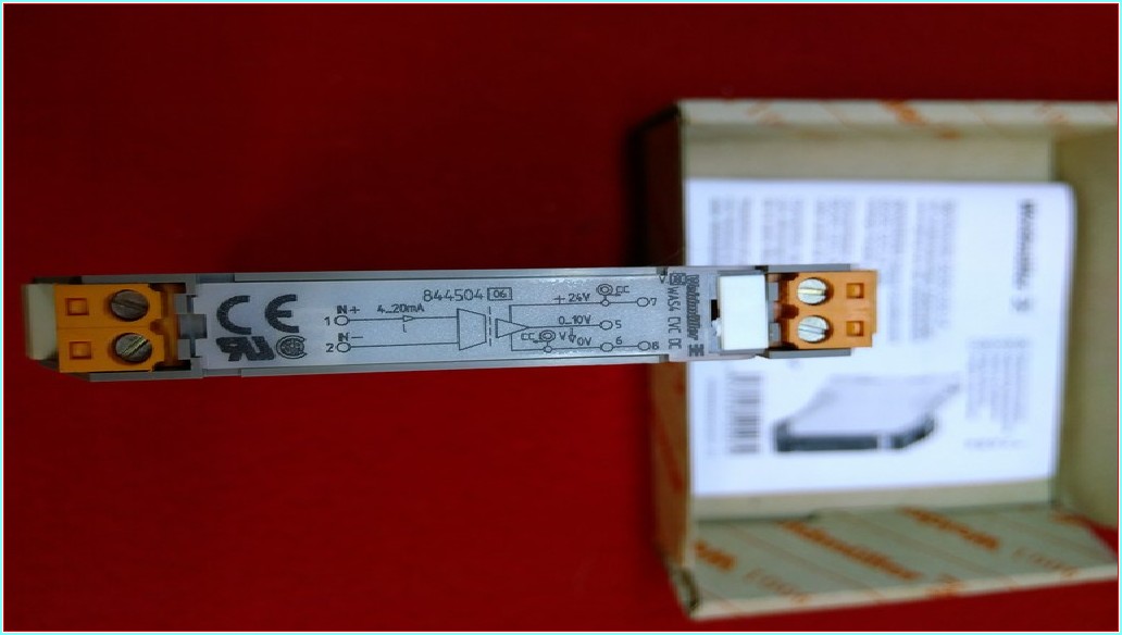WEİDMÜLLER WAS4 CVC DC 4-20/0-10V SIFIR KUTULU SİNYAL DÖNÜŞTÜRÜCÜ