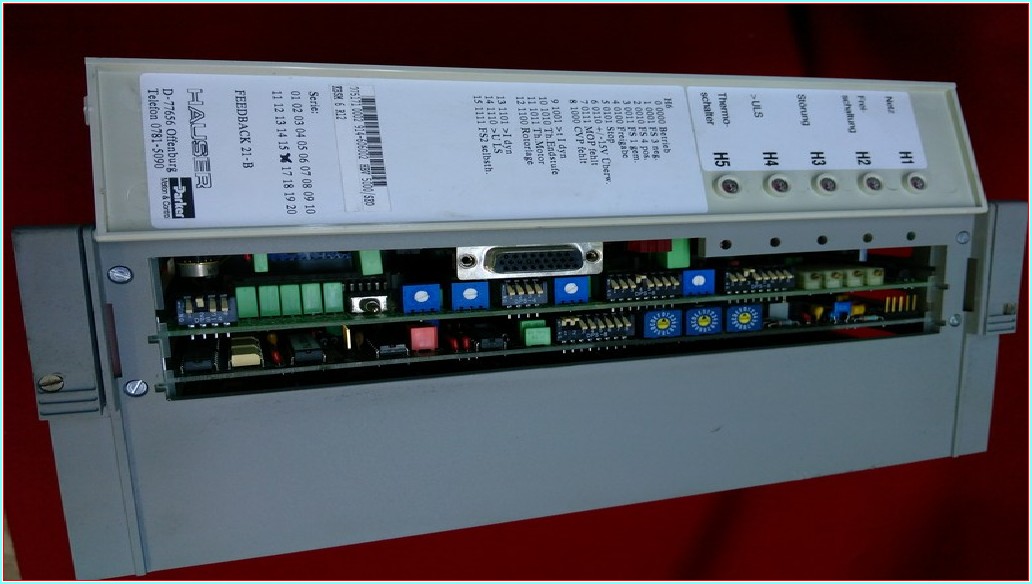 HAUSER HBV 5000 HBV5000 SERVO SÜRÜCÜ VE MOTOR İLE BİRLİKTE (PARKER) SIFIR SERVO SÜRÜCÜ TAKIM