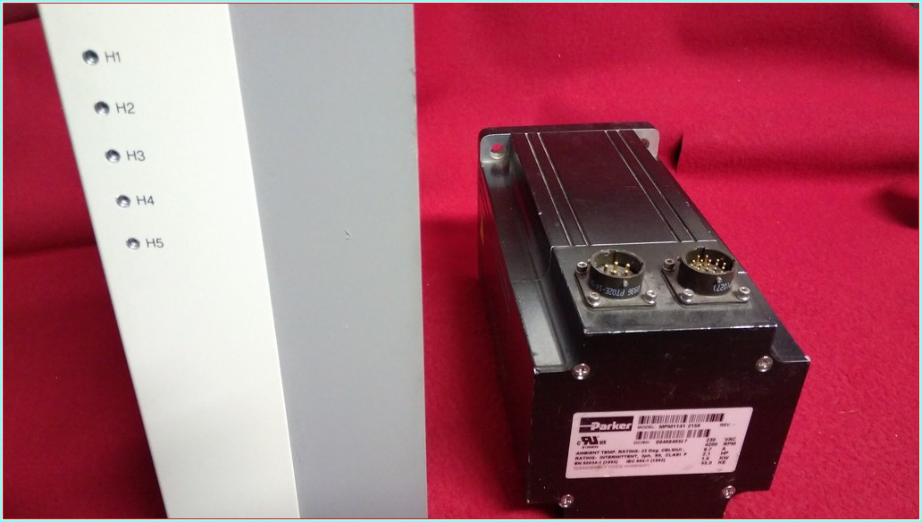 HAUSER HBV 5000 HBV5000 SERVO SÜRÜCÜ VE MOTOR İLE BİRLİKTE (PARKER) SIFIR SERVO SÜRÜCÜ TAKIM